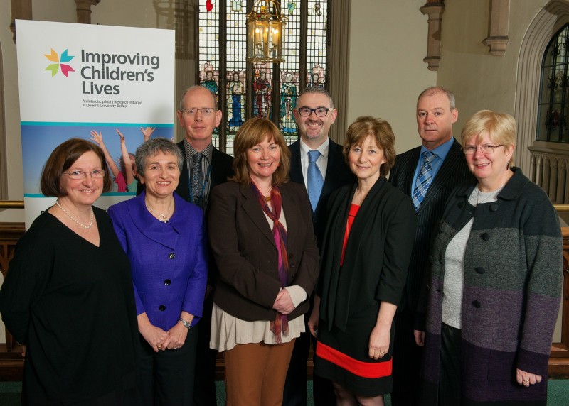 Speakers and ICL staff at Outcomes Event 6 Integrated Outcomes Based Planning to Improve Children&#039;s Lives in Northern Ireland: Event 6 – Experiencing Economic and Environmental Well-Being
