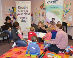 Families Together and CYPSP Fermanagh Locality Planning Group explain the importance of reading to children - Dec 2012