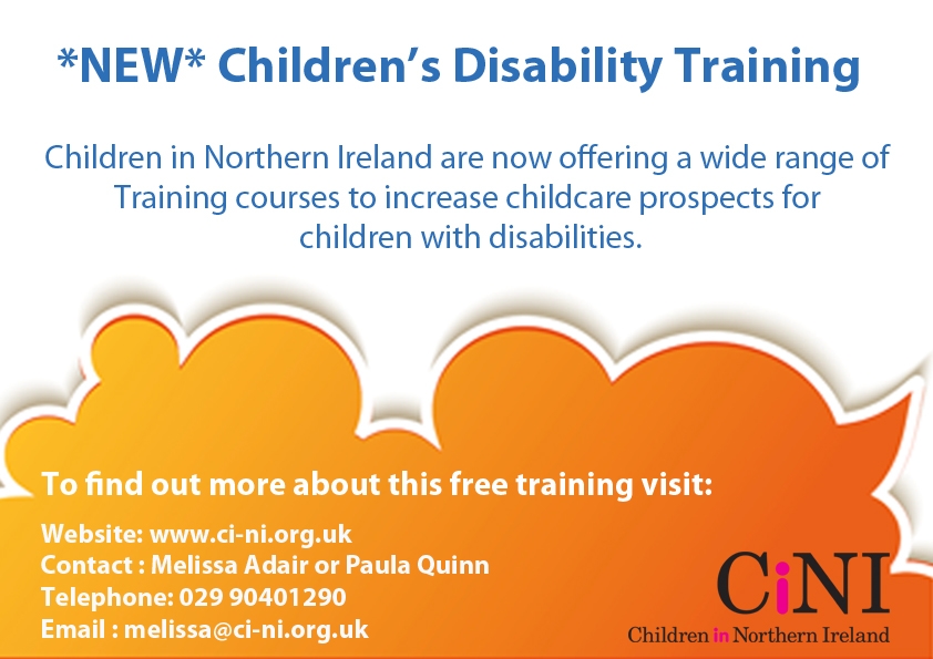 New Children&#039;s Disability Training