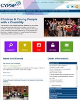 Children & Young People with a disability Webpage now live on CYPSP Website