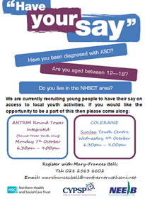 Calling young people in the Northern area to ‘Have Your Say’