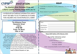 Register for the CYPSP L/Derry Stakeholder event