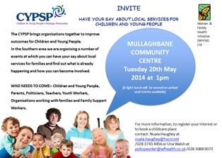 South Armagh Stakeholder Event – Have your Say about local services for children and young people