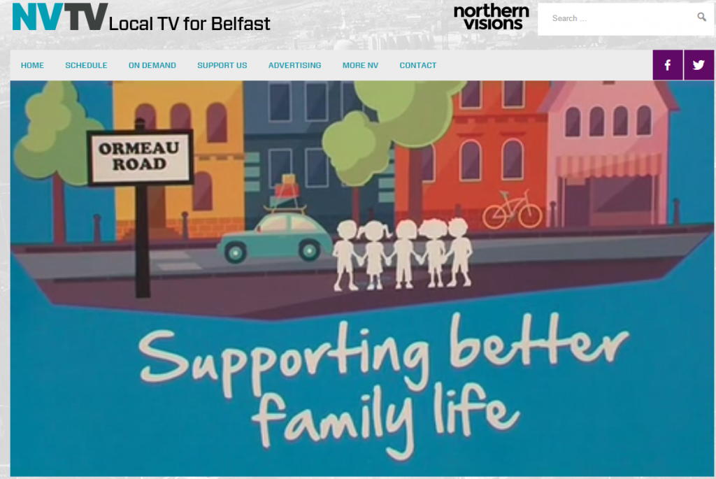 NVTV South Belfast Family Support Hub Launch 2015
