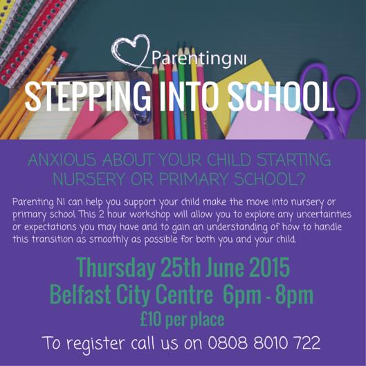 Stepping into School – Parenting NI
