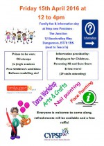 Dungannon Family Fun Day – Friday 15th April 2016
