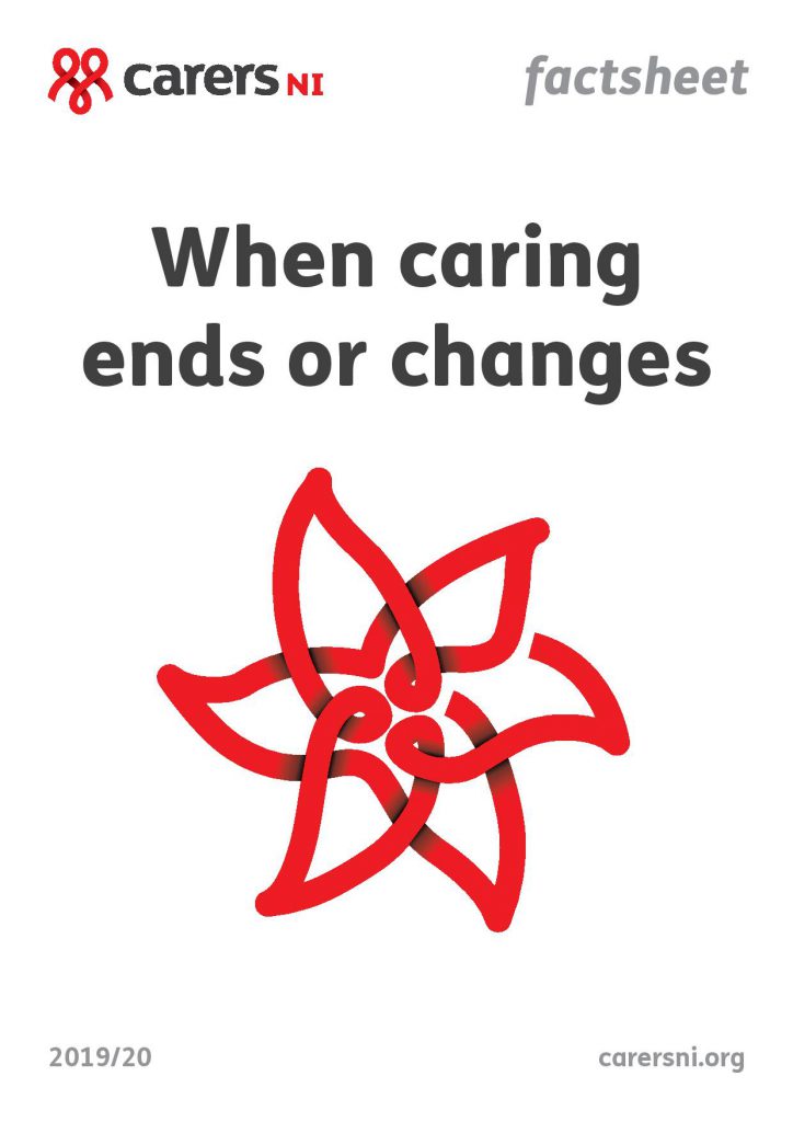 When Caring Ends or Changes Factsheet
