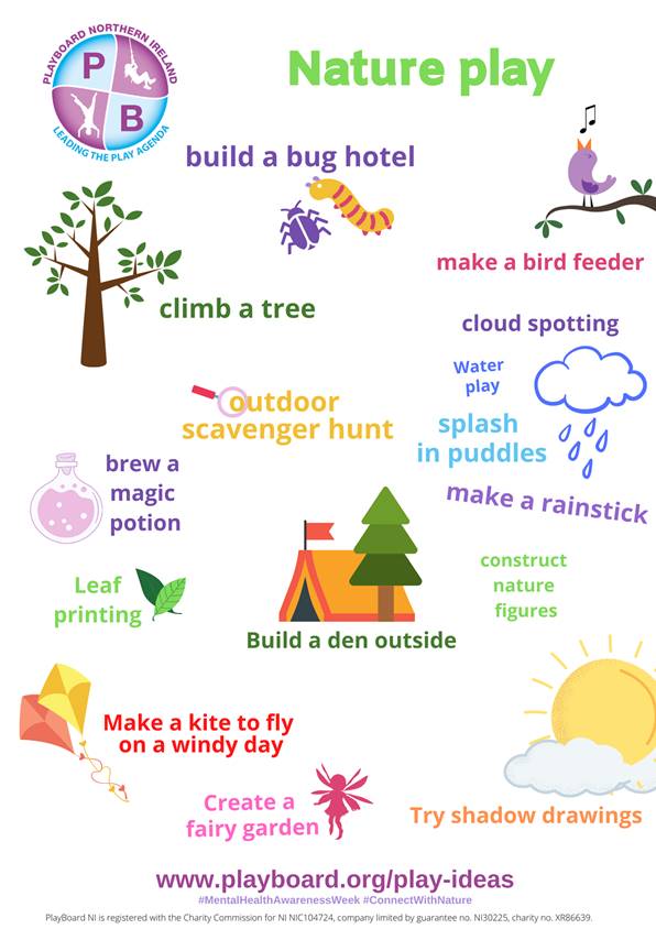 Outdoor & Nature Play Ideas