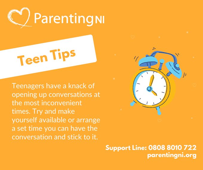 ParentingNI – Teen Tips