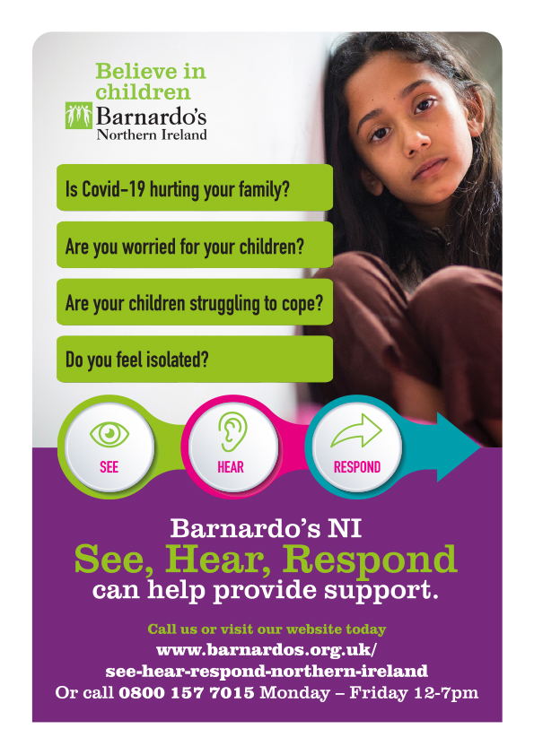 Barnardo’s – See, Hear, Respond Northern Ireland