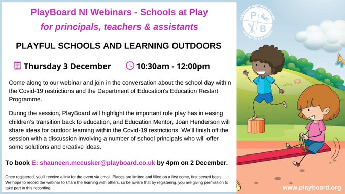 Playful schools and learning outdoors