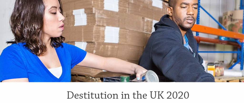Destitution in the UK 2020