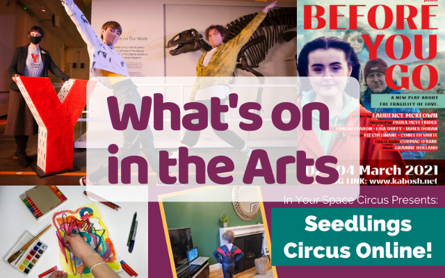 What’s on in the Arts online