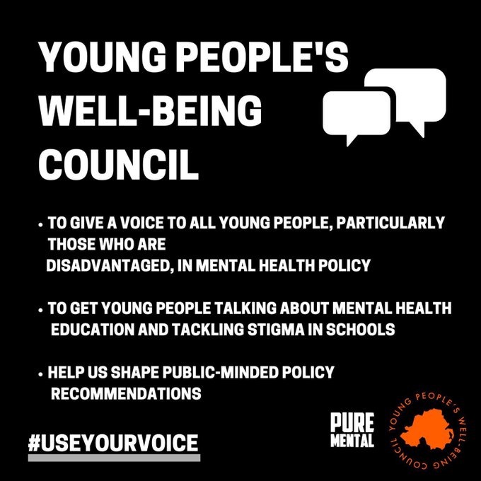 Sign up for the Young People’s Wellbeing Council