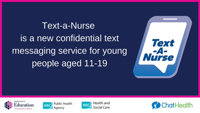 Text-a-Nurse advice service for young people