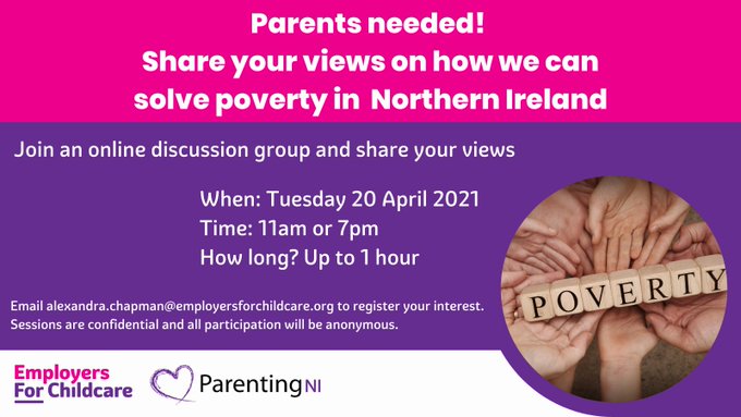 PARENTS: share your views on how we can solve poverty