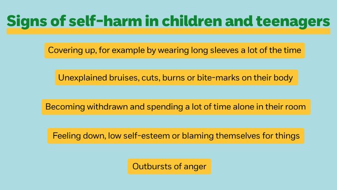 Self Harm Awareness Week