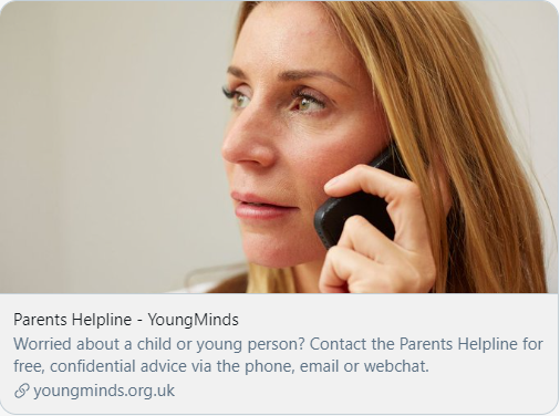 Parents Helpline-Child Mental Health
