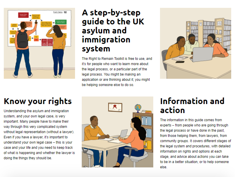 New look Toolkit – guide to the asylum and immigration system