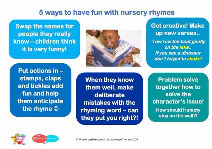 Have fun with nursery rhymes