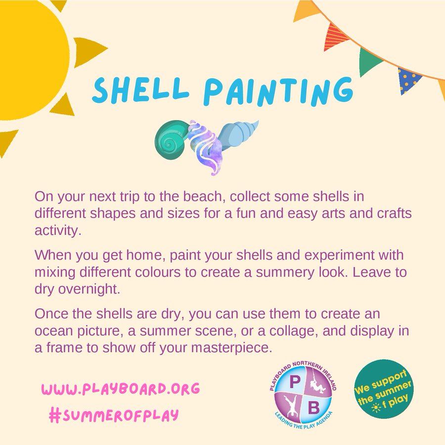 PlayBoard NI – Shell Painting