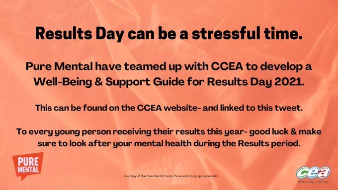 Well-Being & Support Guide for Results Day