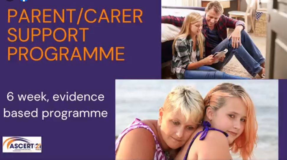 ASCERT – FREE Parent/Carer Support Programme