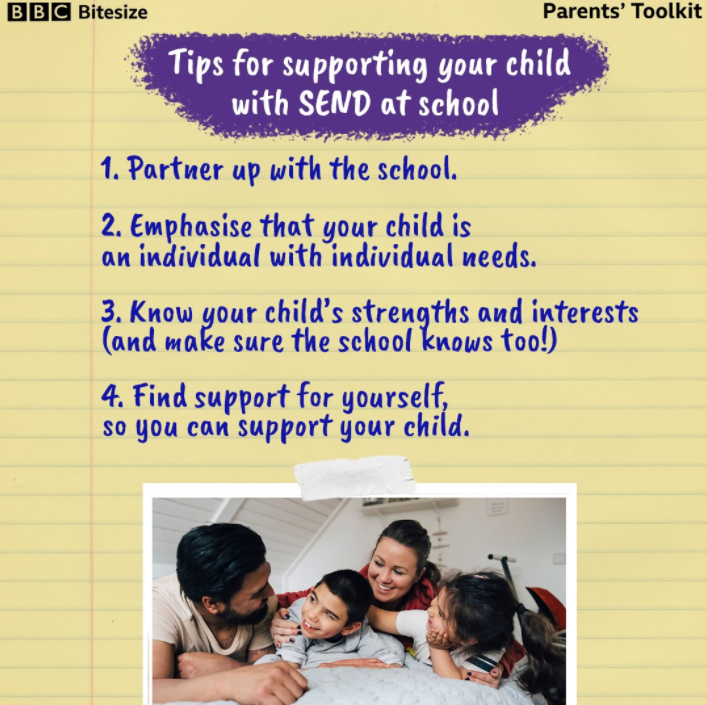 Tips for Supporting SEND Children in School