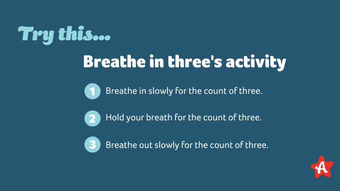 Breathe in 3’s Activity