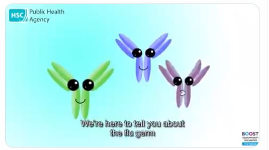 Flu Vaccine Animation for School Aged Children