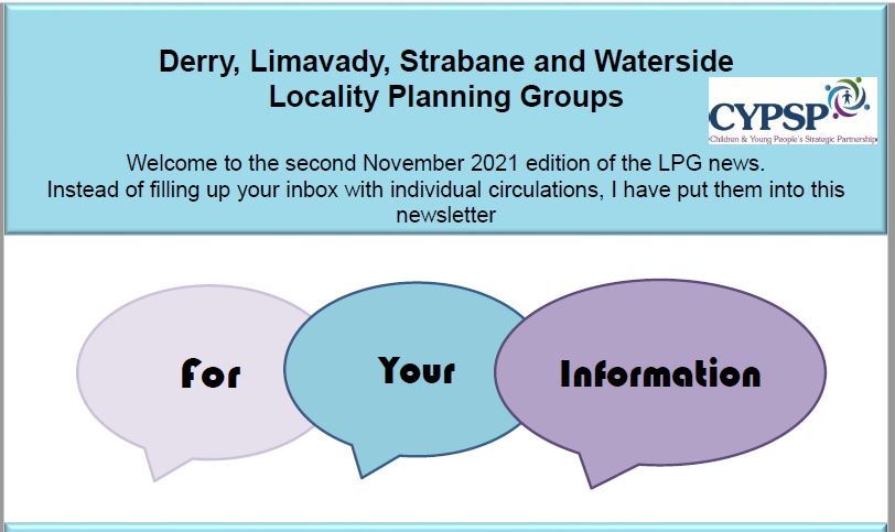 Derry, Limavady, Strabane and Waterside FYI – 26 November 2021