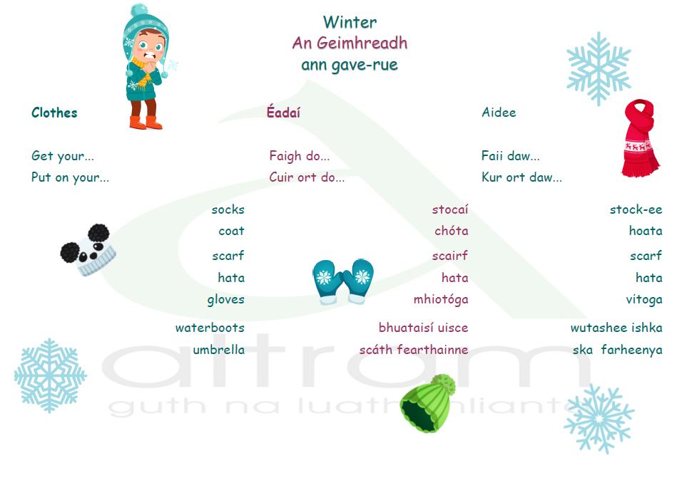 Altram – Winter & Christmas Resources