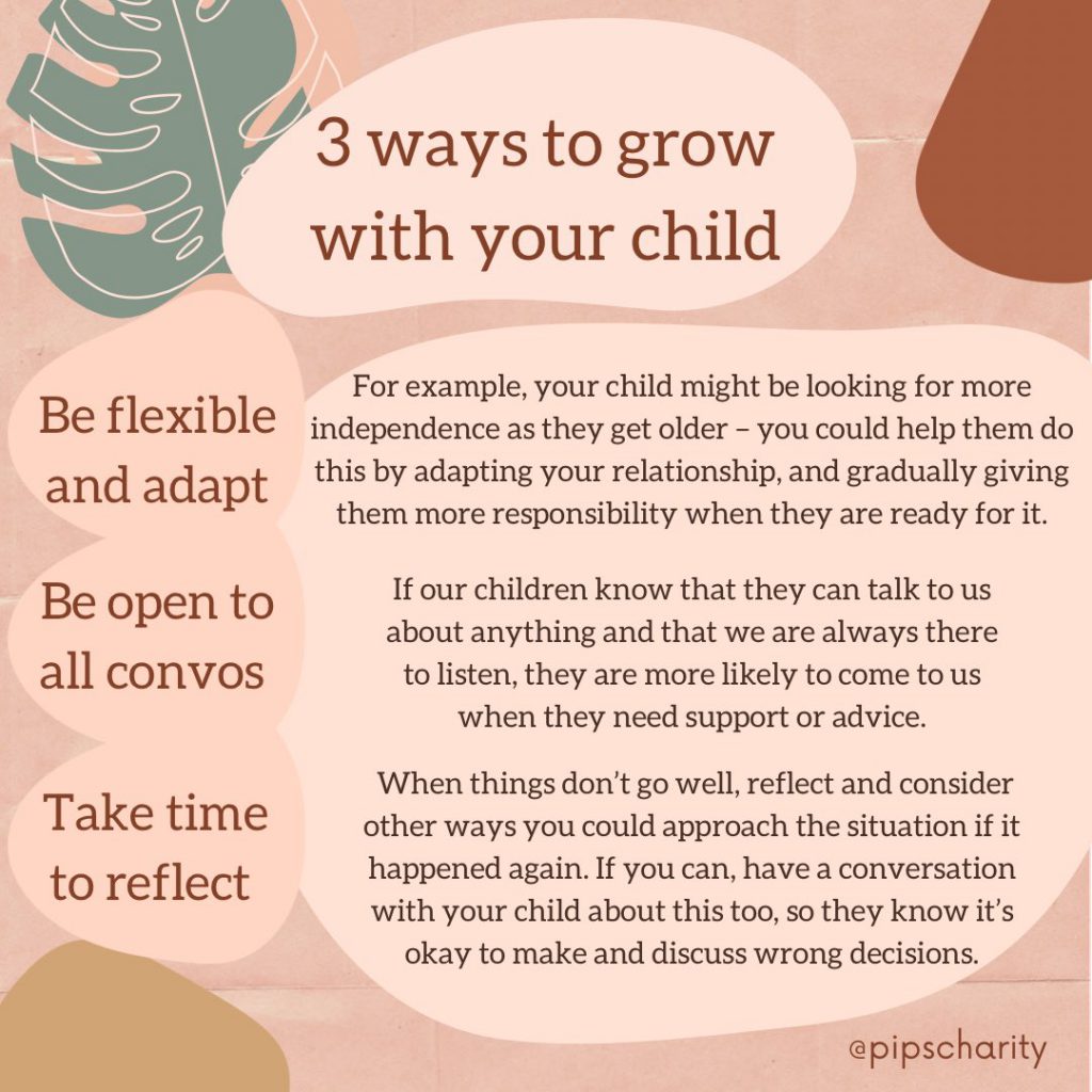 3 Ways To Grow With Your Child