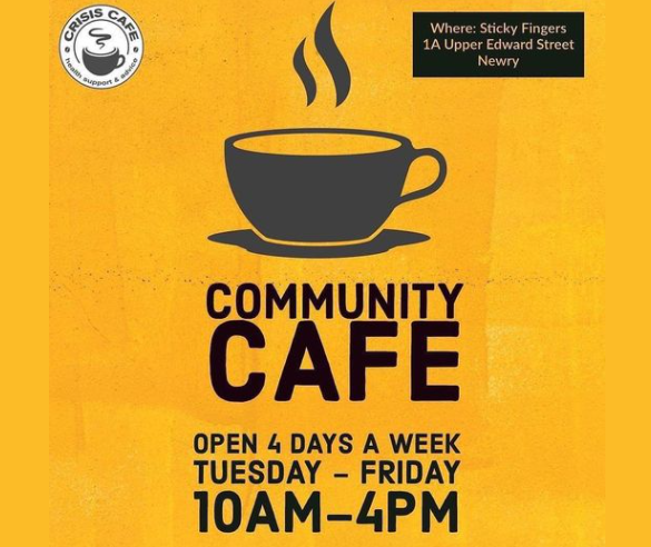 Community Cafe reopening tomorrow Tuesday 8th February at 10am