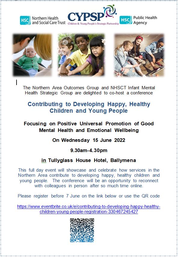 Contributing to Developing Happy, Healthy Children & Young People Conference – 15 June 2022