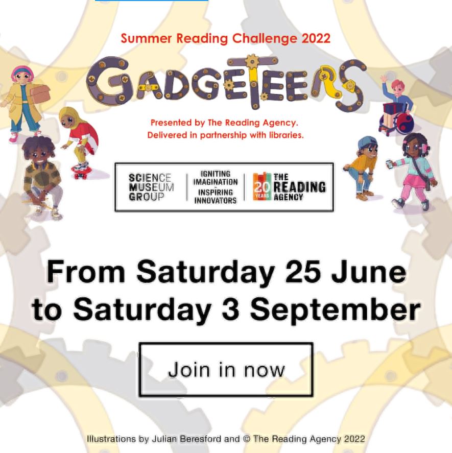 Gadgeteens – Summer Reading Challenge 2022