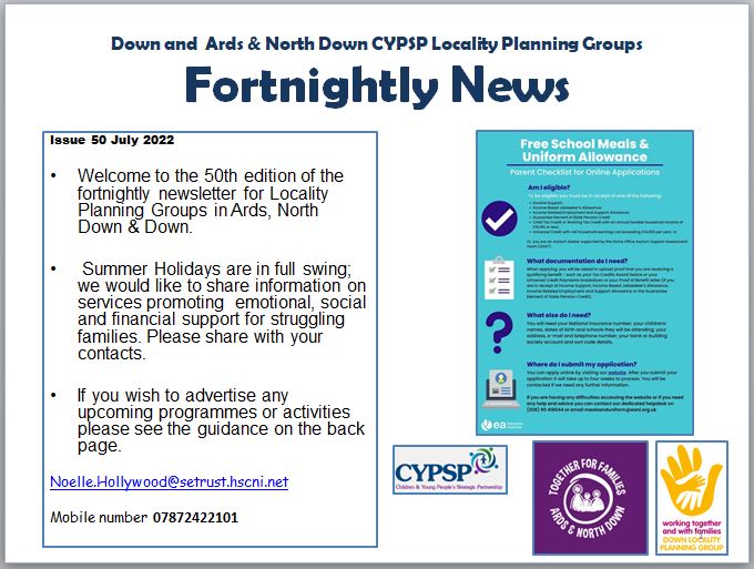 Down and Ards & North Down Fortnightly News – Issue 50