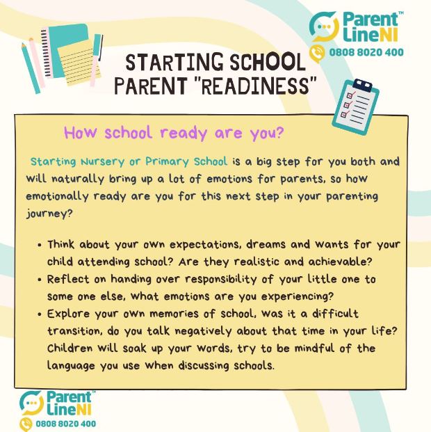 Starting School Parent ‘Readiness’