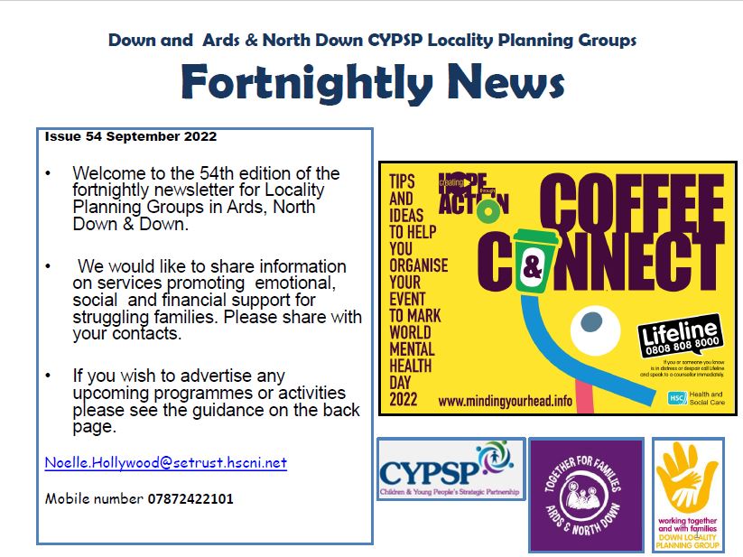 Down and Ards & North Down Fortnightly News – Issue 54