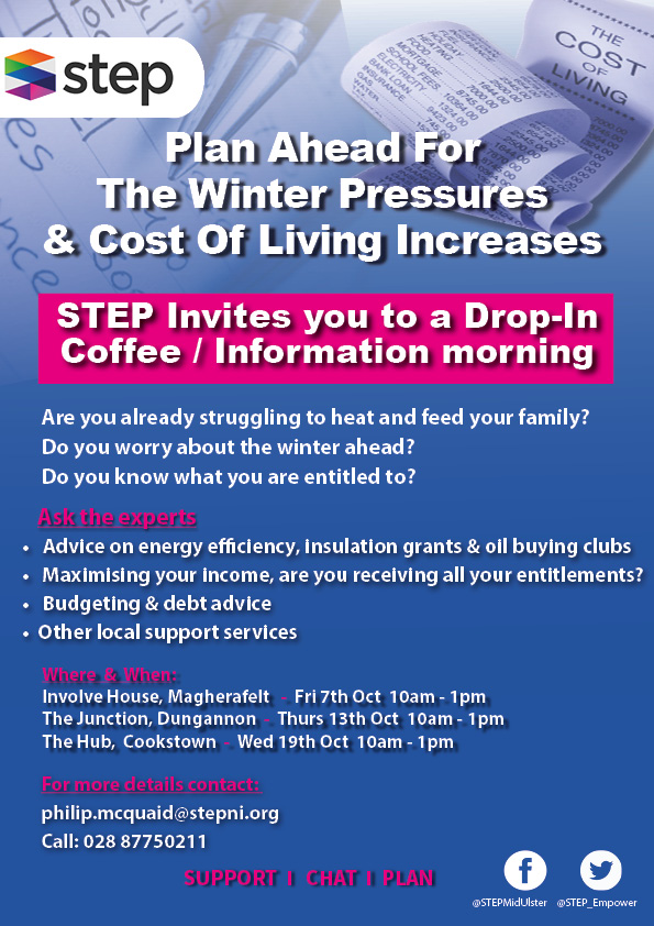 Cost of Living – Coffee Mornings