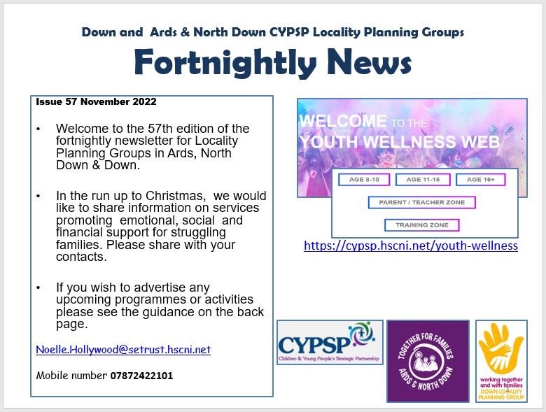 Down and Ards & North Down LPG Fortnightly News – Issue 57