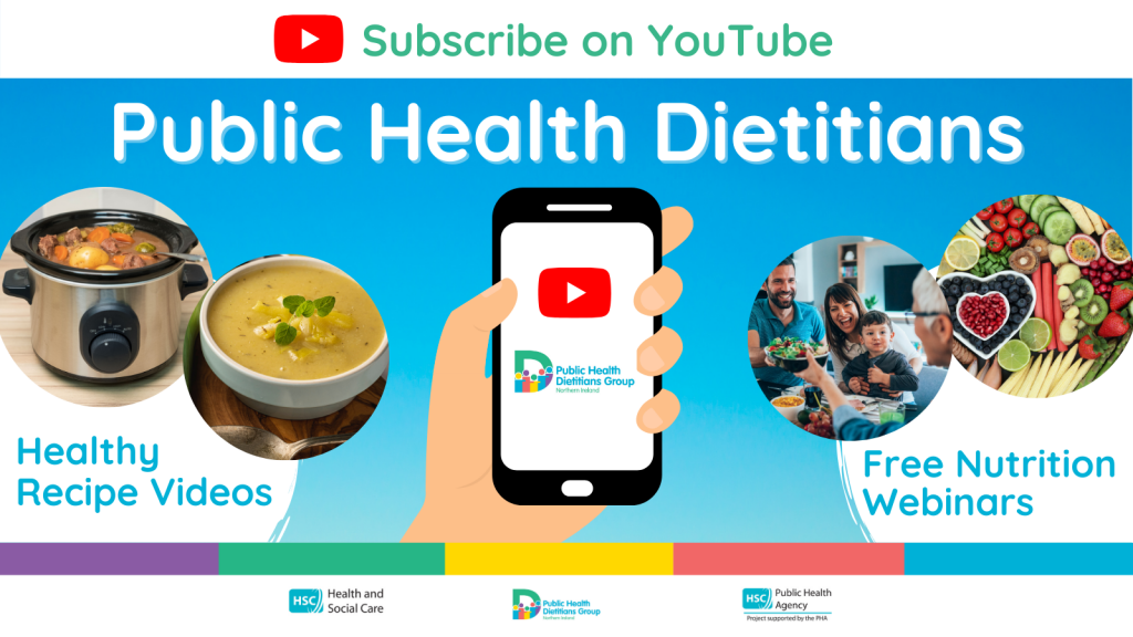 Free Nutrition Webinars & Healthy Recipe Videos on YouTube