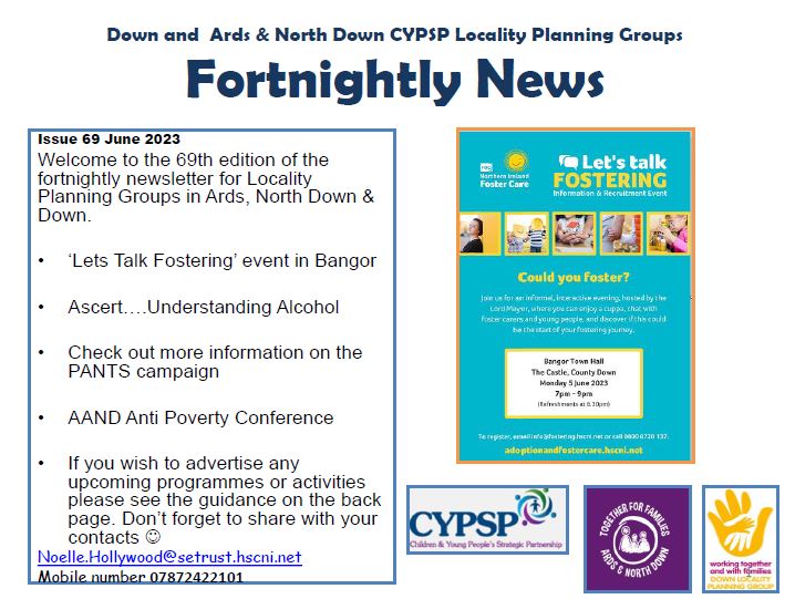 Ards, North Down & Down Fortnightly News- Issue 69