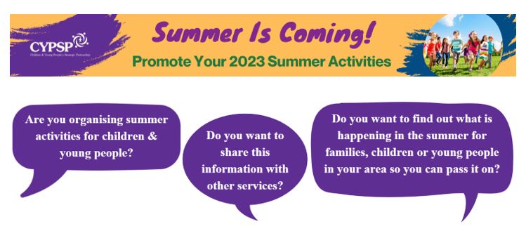 Summer is Coming! – Promote Your 2023 Summer Activities