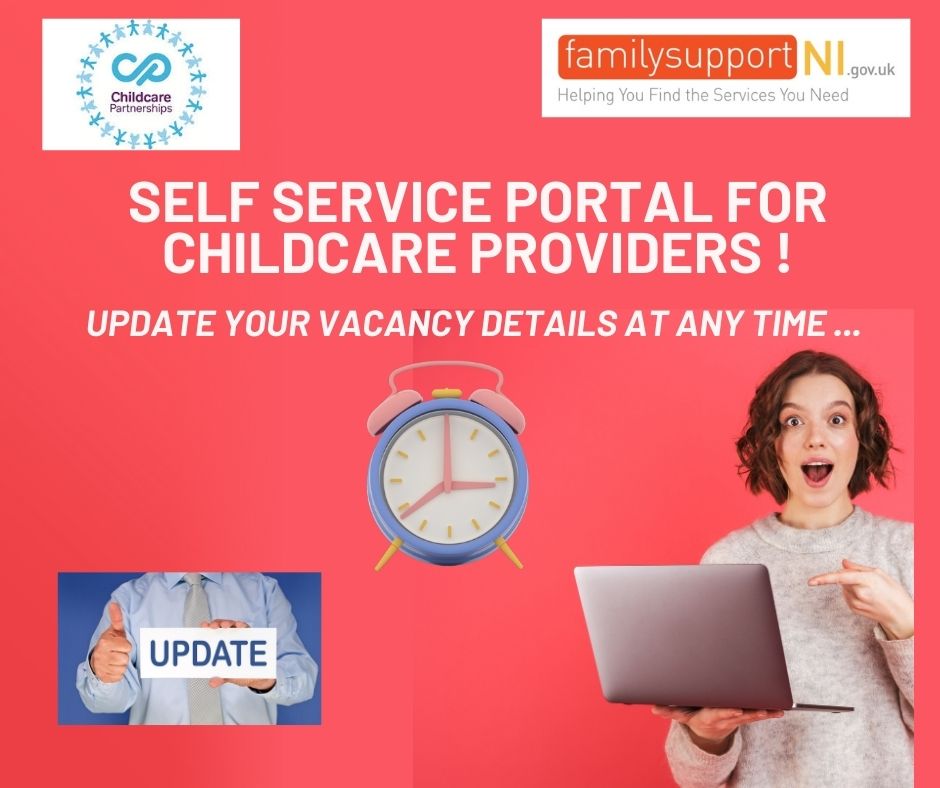 Self-Service Portal for Childcare Providers – Available on Family Support NI
