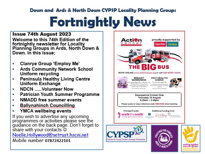 Ards, North Down & Down Fortnightly News- Issue 74