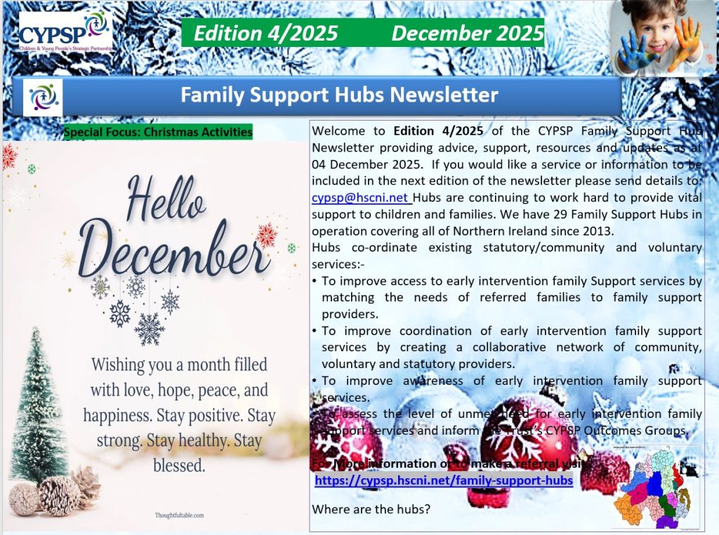 Christmas Edition Family Support Newsletter