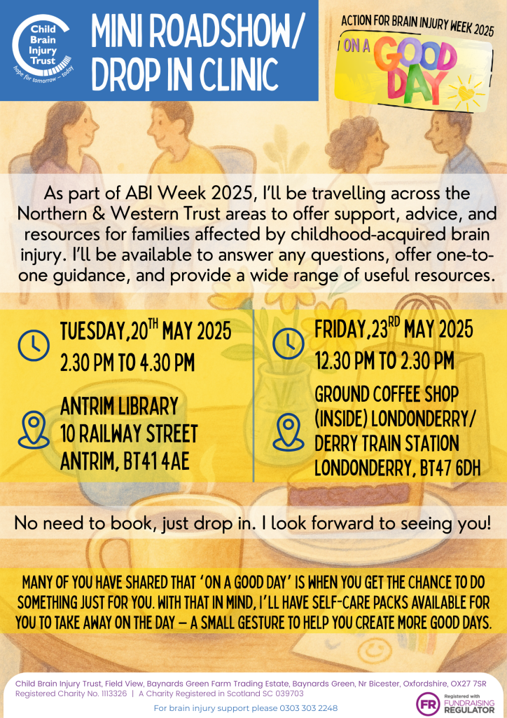 Child Brain Injury Trust / Action for Brain Injury Week 2025