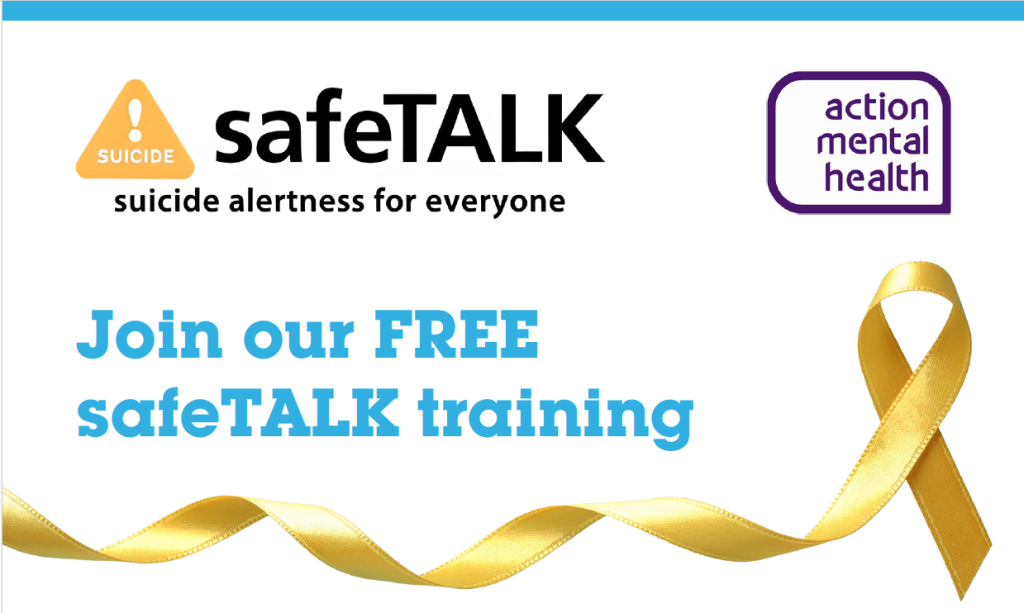 Free SafeTALK Training – Foyle & East Belfast (20 November 2025)