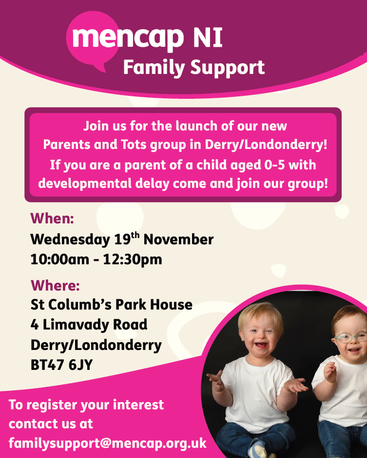 Mencap Parents and Tots Group in Derry/ Londonderry
